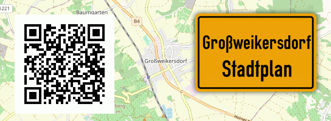 Stadtplan Großweikersdorf