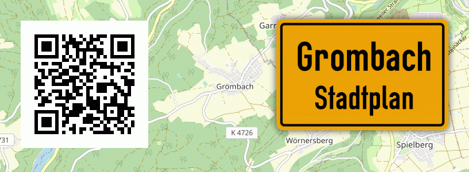 Stadtplan Grombach