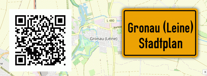 Stadtplan Gronau (Leine)