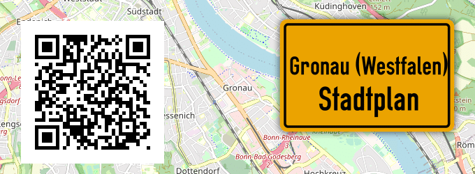 Stadtplan Gronau (Westfalen)