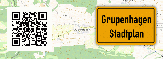 Stadtplan Grupenhagen