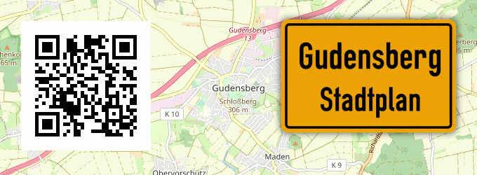Stadtplan Gudensberg
