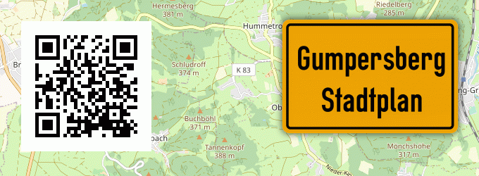 Stadtplan Gumpersberg