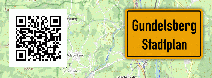 Stadtplan Gundelsberg