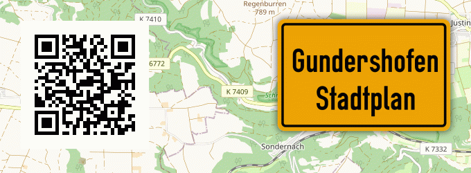 Stadtplan Gundershofen