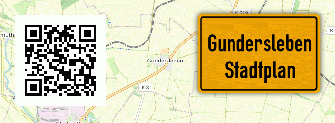 Stadtplan Gundersleben