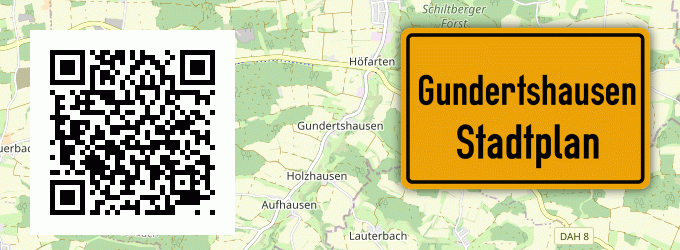 Stadtplan Gundertshausen