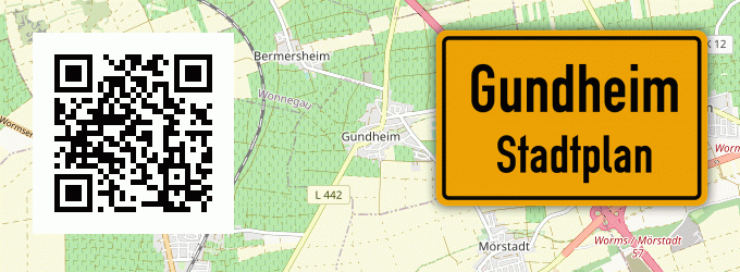 Stadtplan Gundheim