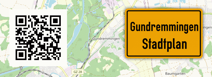 Stadtplan Gundremmingen