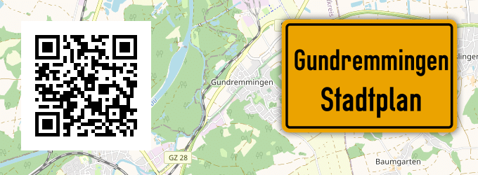 Stadtplan Gundremmingen