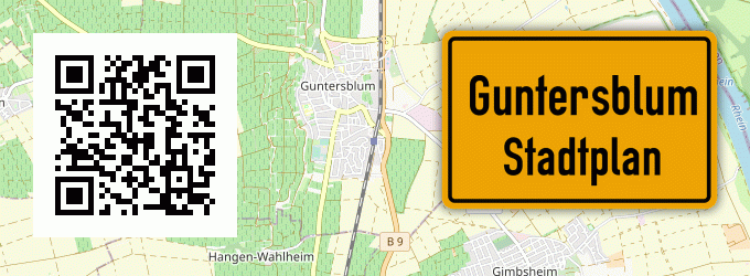 Stadtplan Guntersblum