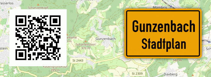 Stadtplan Gunzenbach