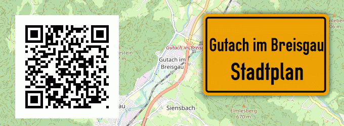 Stadtplan Gutach im Breisgau