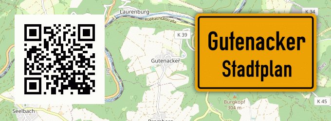 Stadtplan Gutenacker