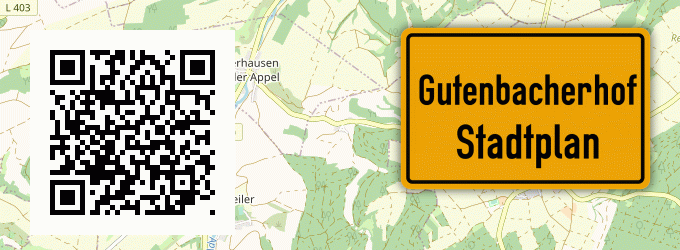 Stadtplan Gutenbacherhof