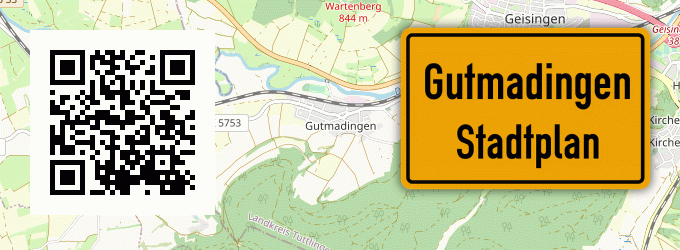 Stadtplan Gutmadingen