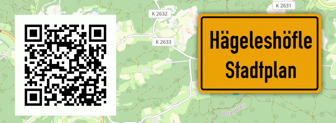 Stadtplan Hägeleshöfle