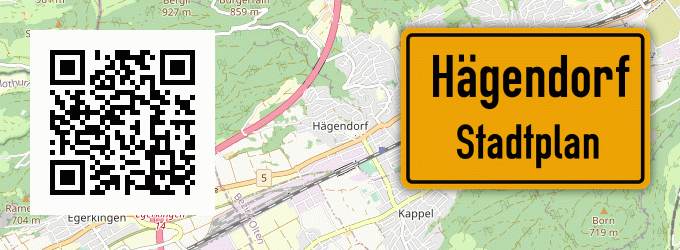 Stadtplan Hägendorf