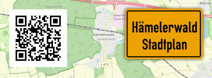 Stadtplan Hämelerwald