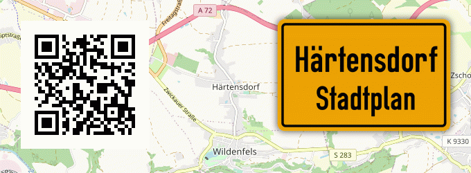 Stadtplan Härtensdorf