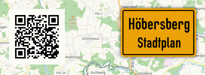 Stadtplan Höbersberg