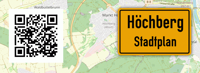 Stadtplan Höchberg