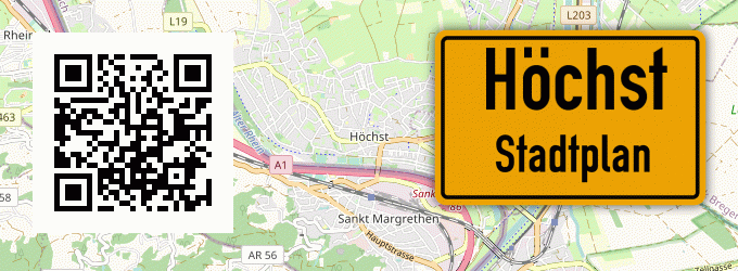 Stadtplan Höchst