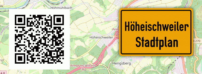 Stadtplan Höheischweiler