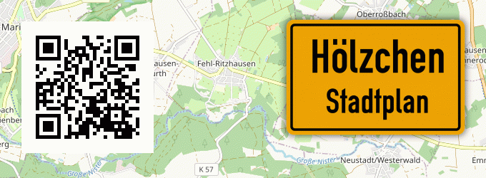 Stadtplan Hölzchen