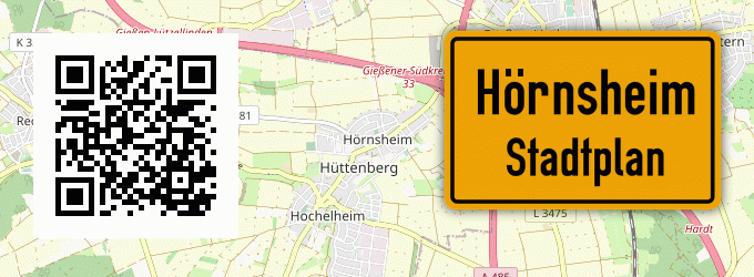 Stadtplan Hörnsheim