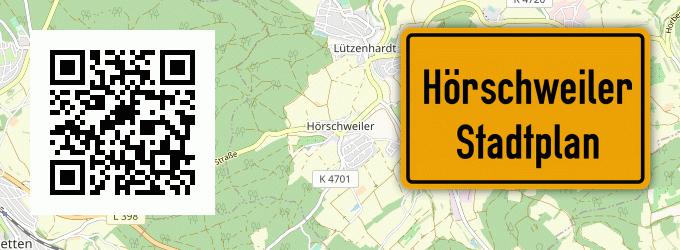 Stadtplan Hörschweiler
