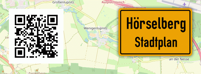 Stadtplan Hörselberg