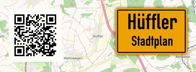Stadtplan Hüffler