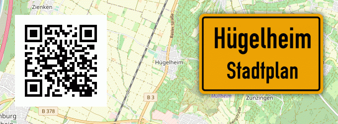 Stadtplan Hügelheim
