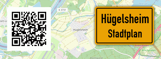 Stadtplan Hügelsheim