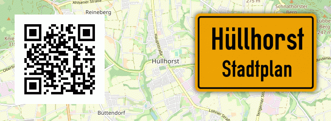 Stadtplan Hüllhorst