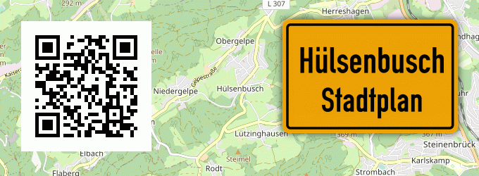 Stadtplan Hülsenbusch