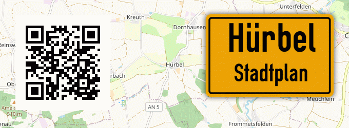 Stadtplan Hürbel