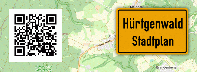 Stadtplan Hürtgenwald