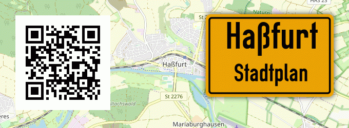Stadtplan Haßfurt