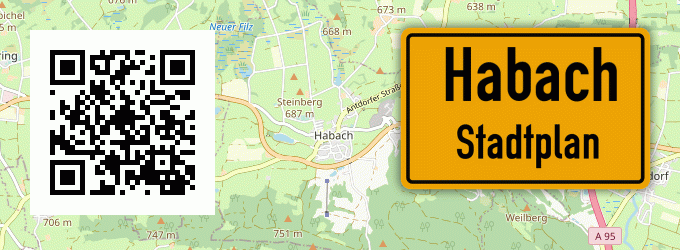 Stadtplan Habach, Rott