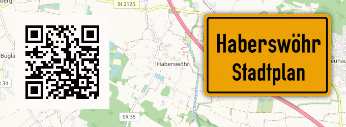 Stadtplan Haberswöhr