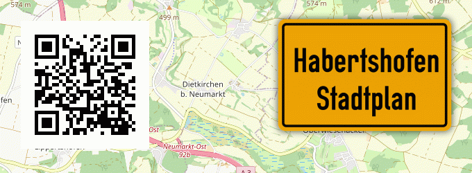 Stadtplan Habertshofen, Oberpfalz