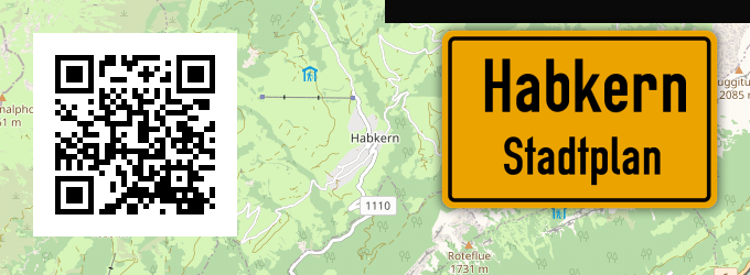 Stadtplan Habkern