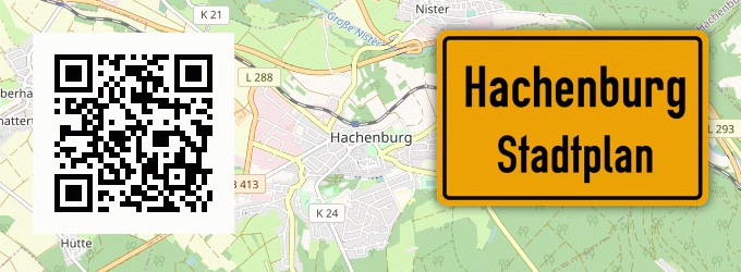 Stadtplan Hachenburg