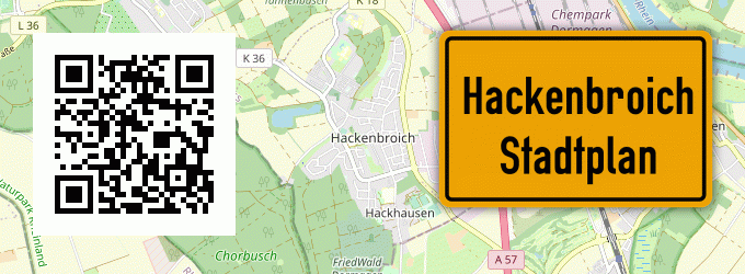 Stadtplan Hackenbroich