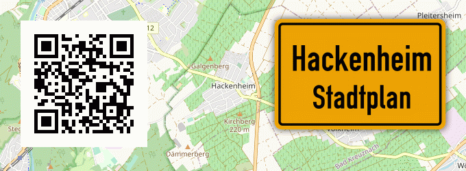 Stadtplan Hackenheim