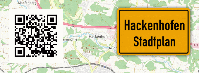 Stadtplan Hackenhofen, Oberpfalz
