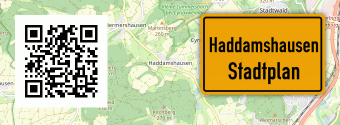 Stadtplan Haddamshausen