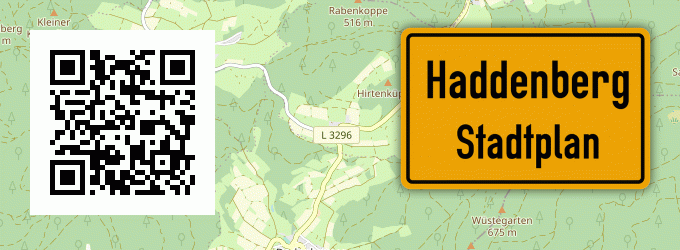 Stadtplan Haddenberg